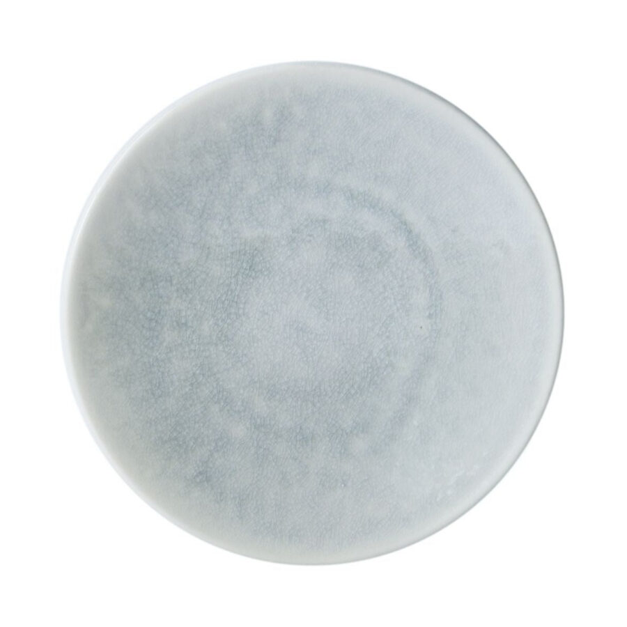 Opal White Luminous Dinner Plate