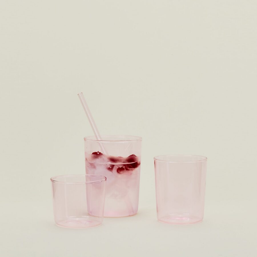 Blush Stackable Everyday Glass Set